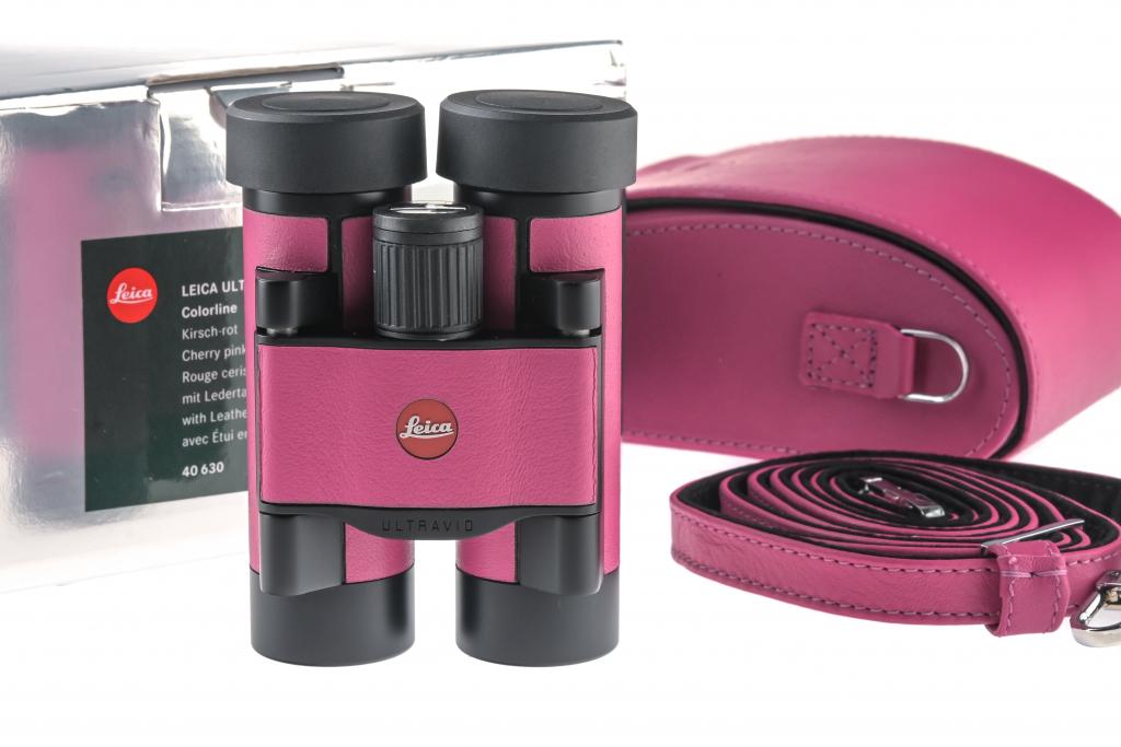 Leica Ultravid 8x20 40630 Colorline cherry pink - demo - like new with two years of guarantee