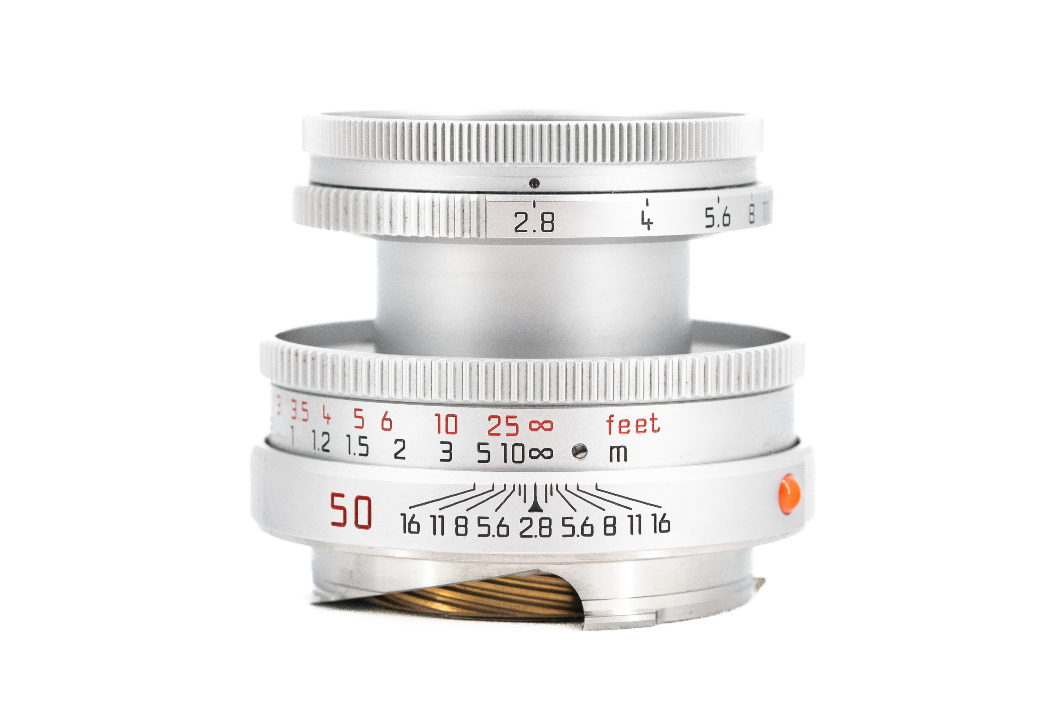 Leica Elmar-M 50mm f/2.8 Silver Chrome 11823