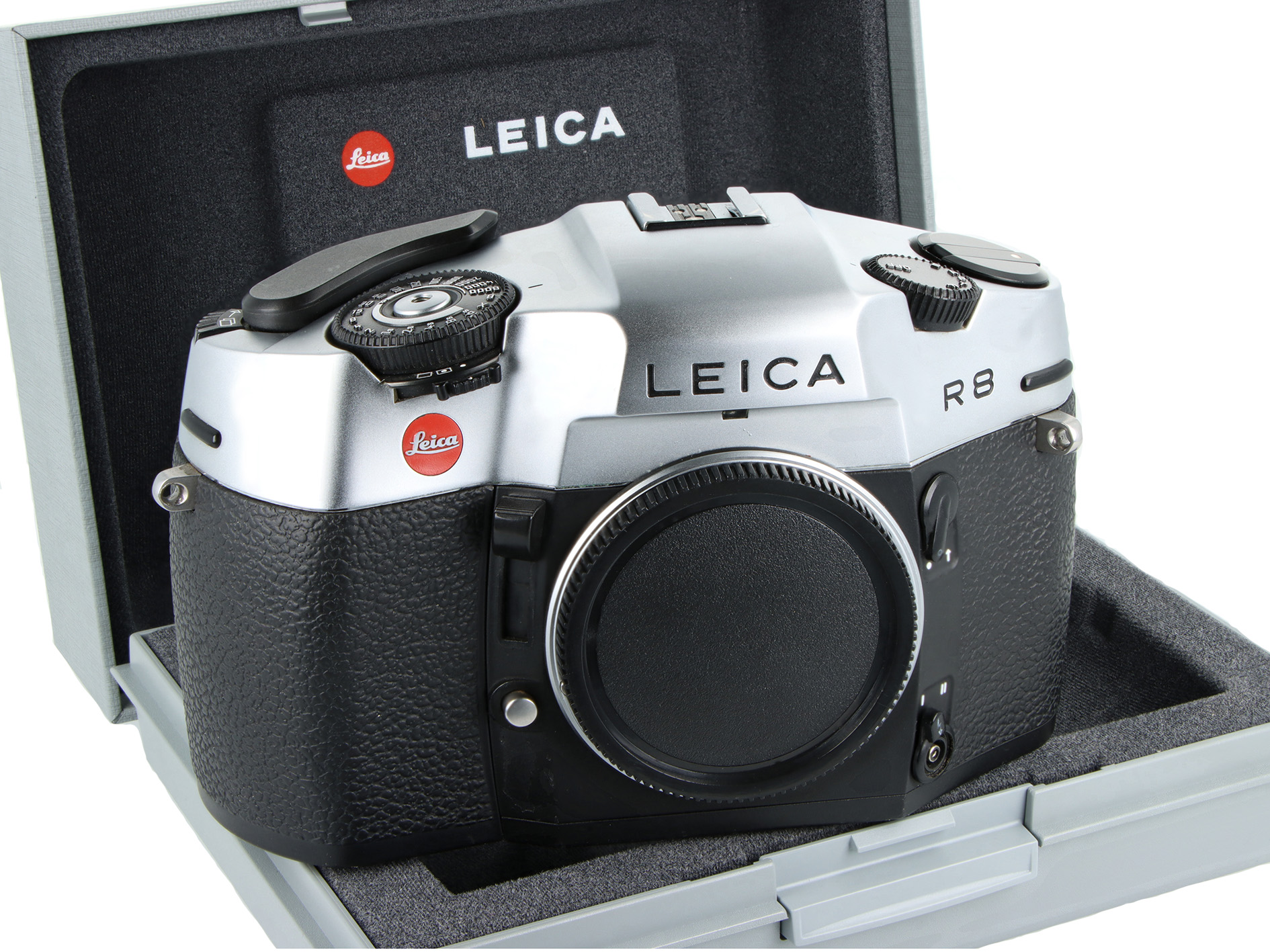 Leica R8, black chrome finish (10081)