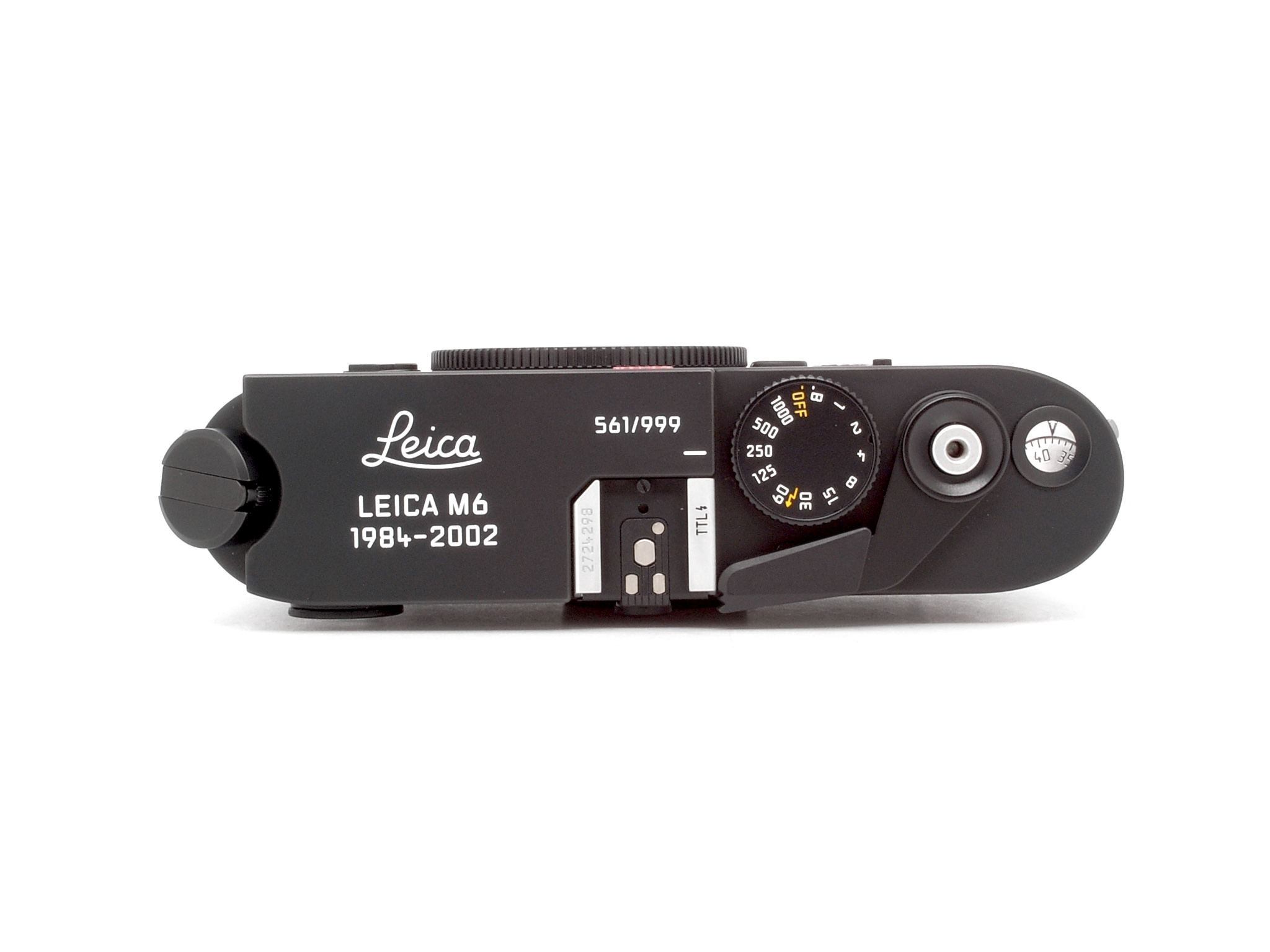 Leica M6 TTL 0.58 black "the last 999 M6"