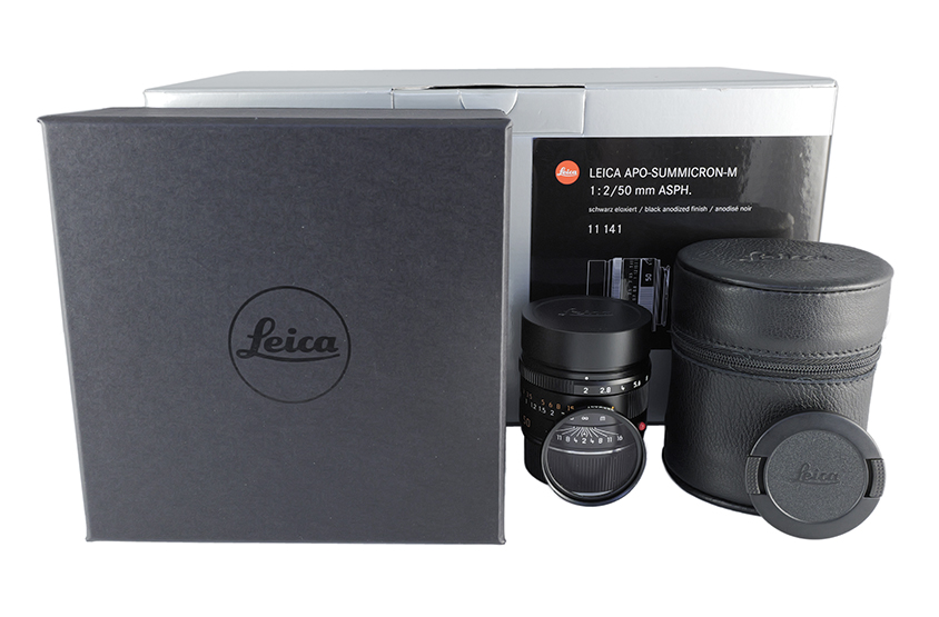 Leica APO-Summicron-M 2/50mm ASPH. schwarz eloxiert 11141