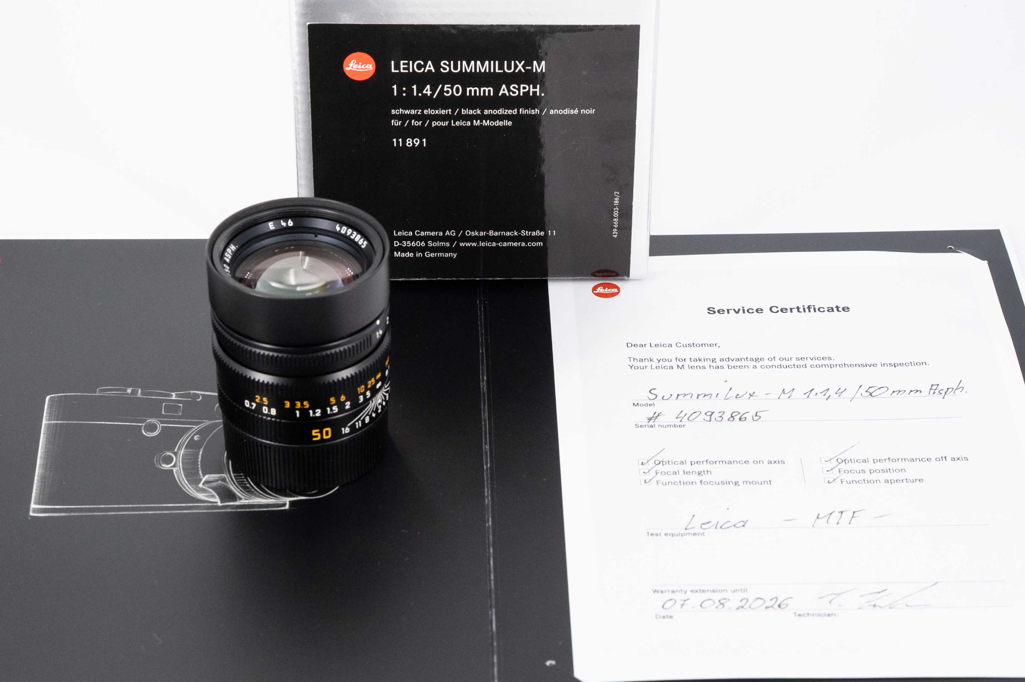 Leica SUMMILUX‑M 50 mm f/1.4 ASPH.