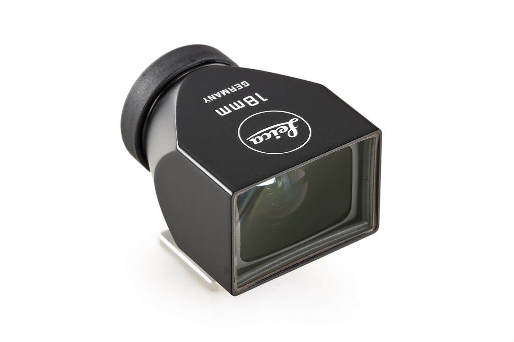 Leica 18mm 12022 BL Finder black paint - two years of guarantee