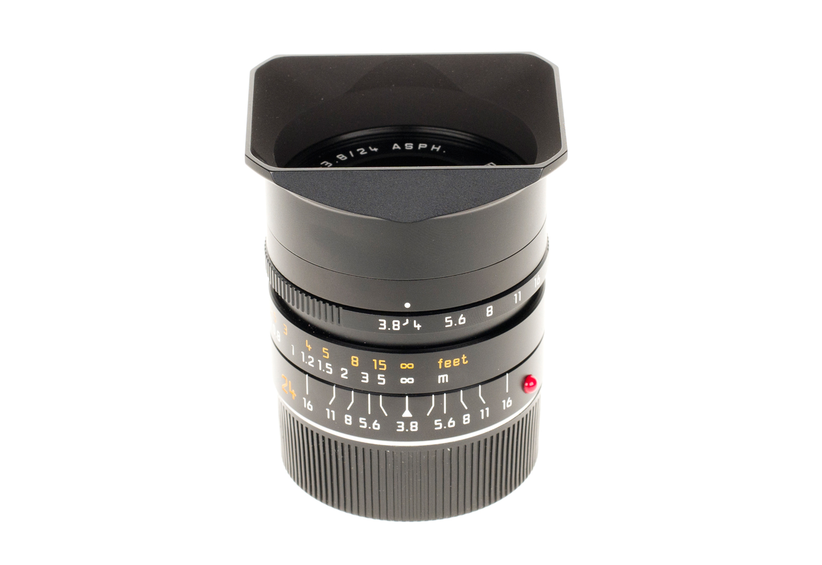 Leica Elmar-M 1:3.8/24mm ASPH., 6-Bit, + 24mm Spiegelsucher