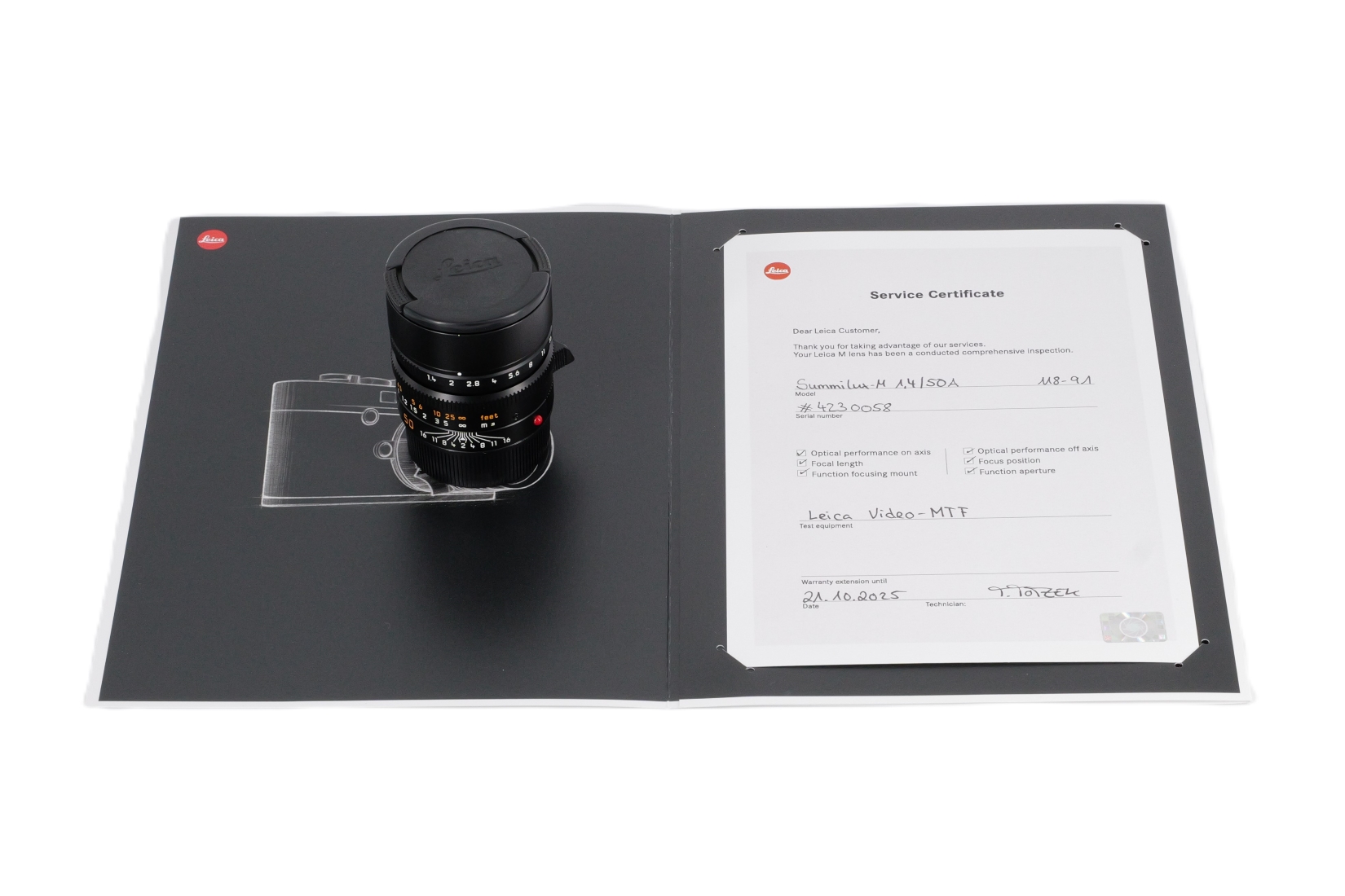 SUMMILUX-M 1.4/50 mm ASPH., schwarz