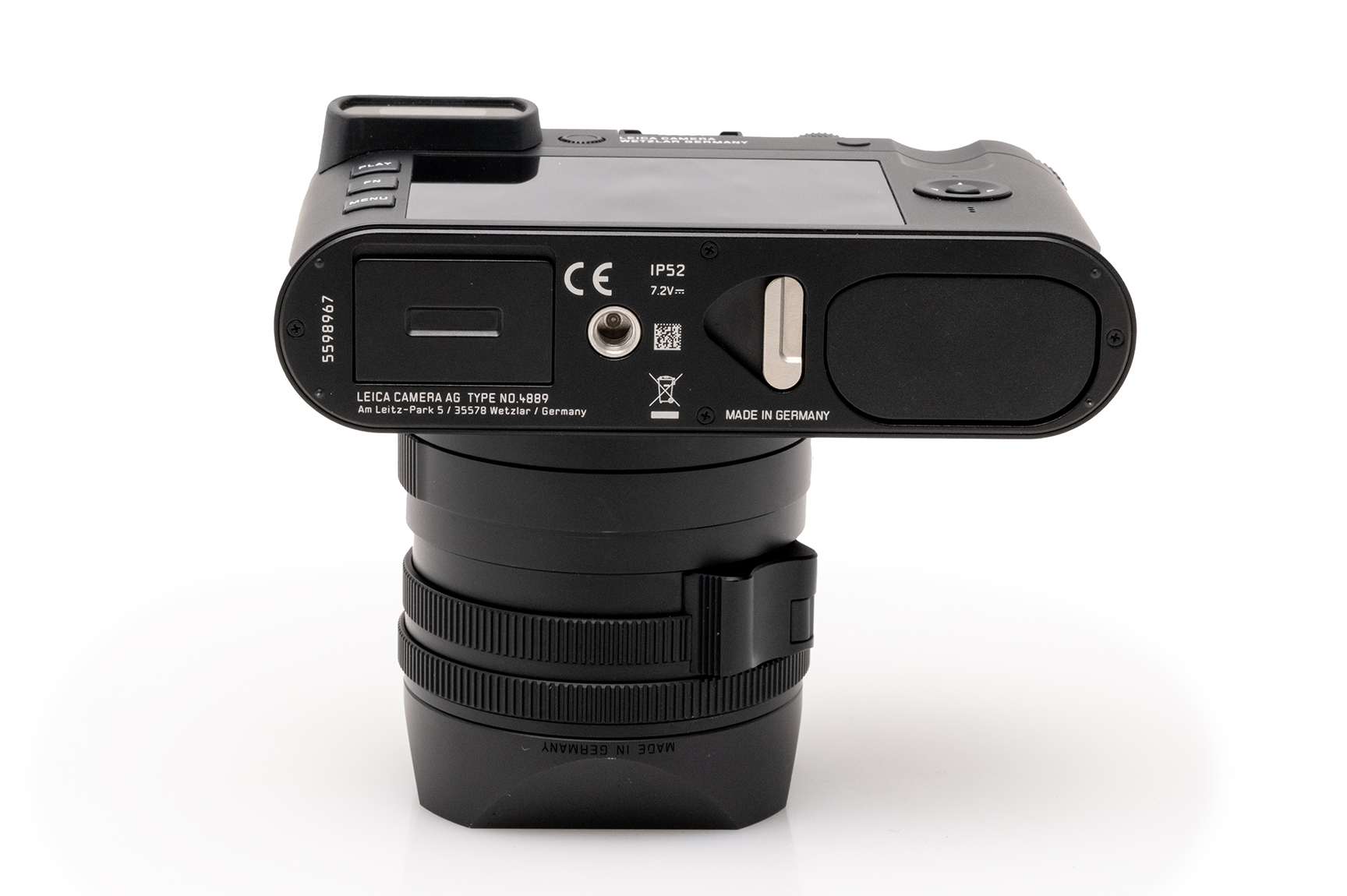Leica Q2 Monochrom, black, Vers. EU/US/JP - 19055