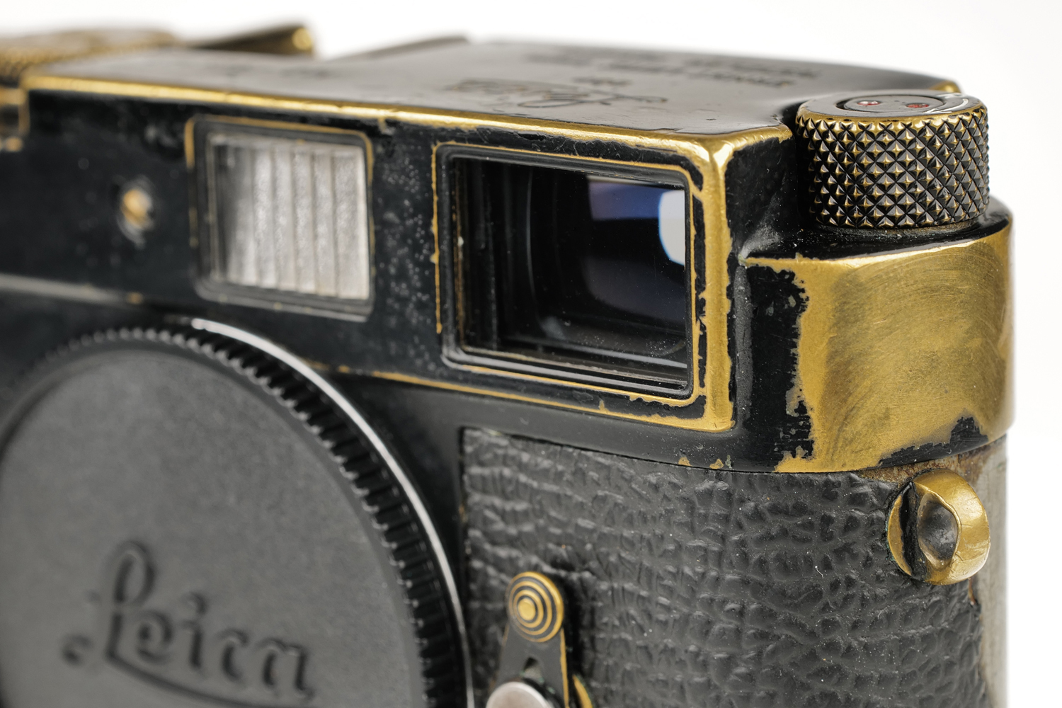 Leica M2 black paint Button Rewind