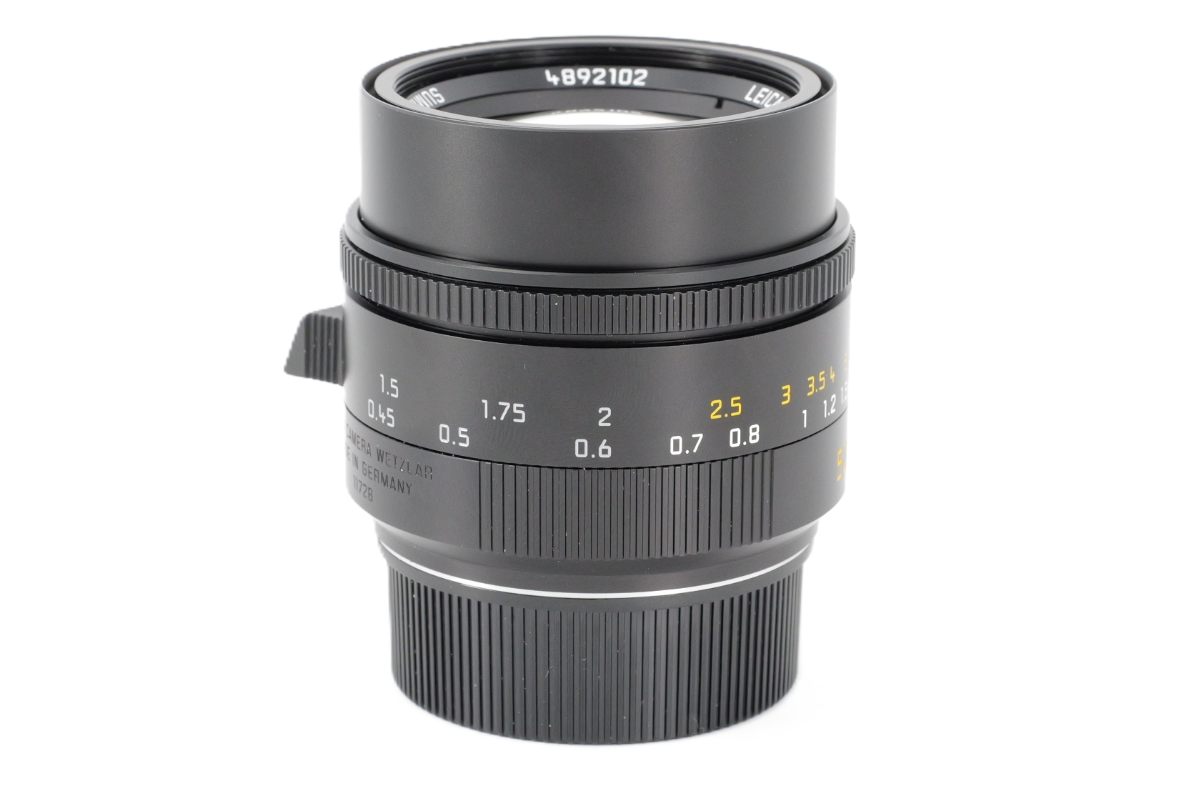 Summilux-M 1:1.4/50 ASPH., black anodised,11728