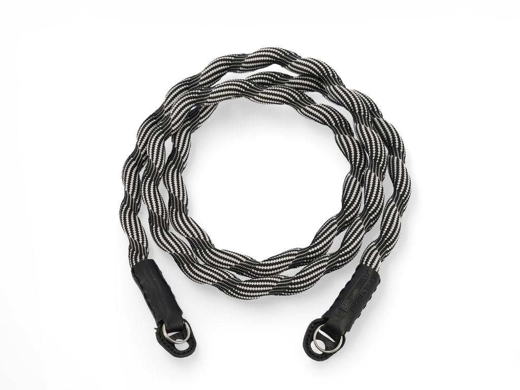 Artisan&Artist Spiral Cord Strap ACAM 708 BKWT Artisan&Artist Spiral Cord Strap ACAM 708 BKWT