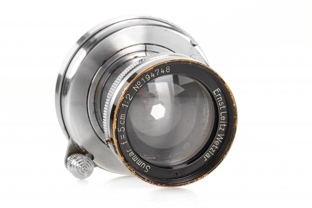 Leica Summar chrome 2/5cm 'Black Rim'