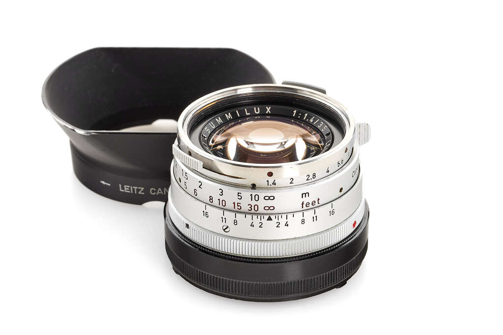 Leica Summilux 1,4/35mm chrome 'steel rim'