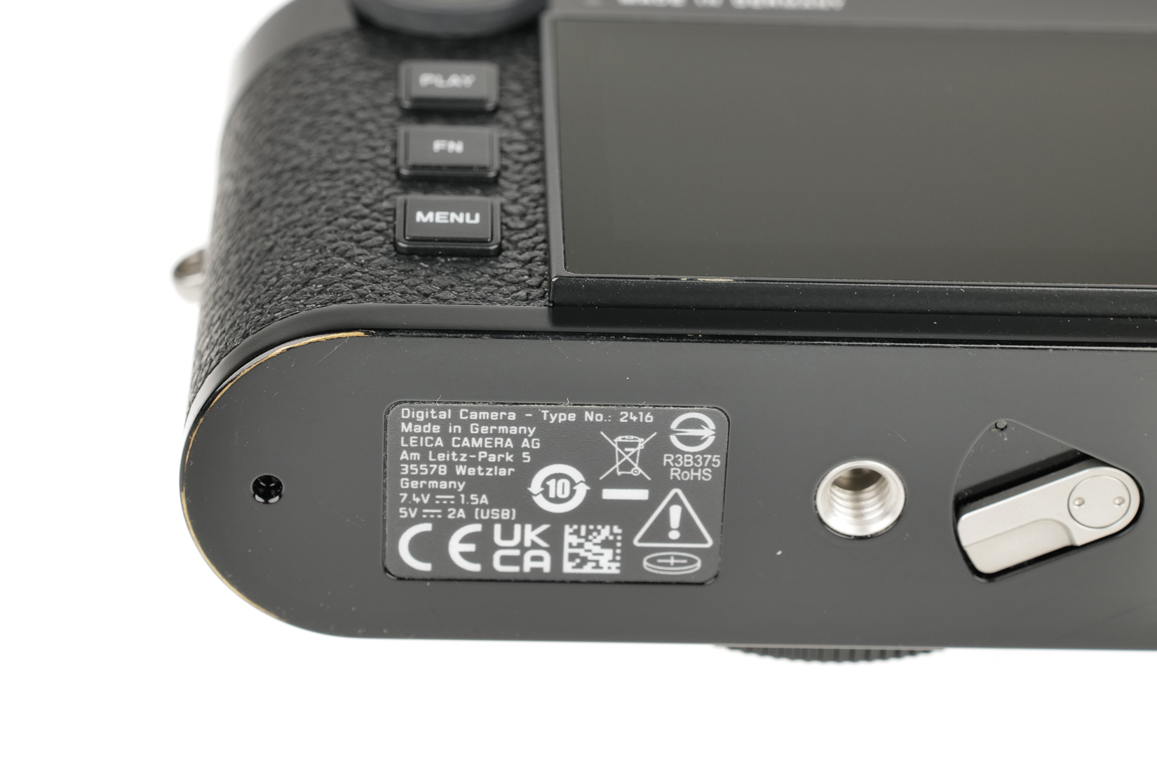 Leica M11, glossy black paint 20230