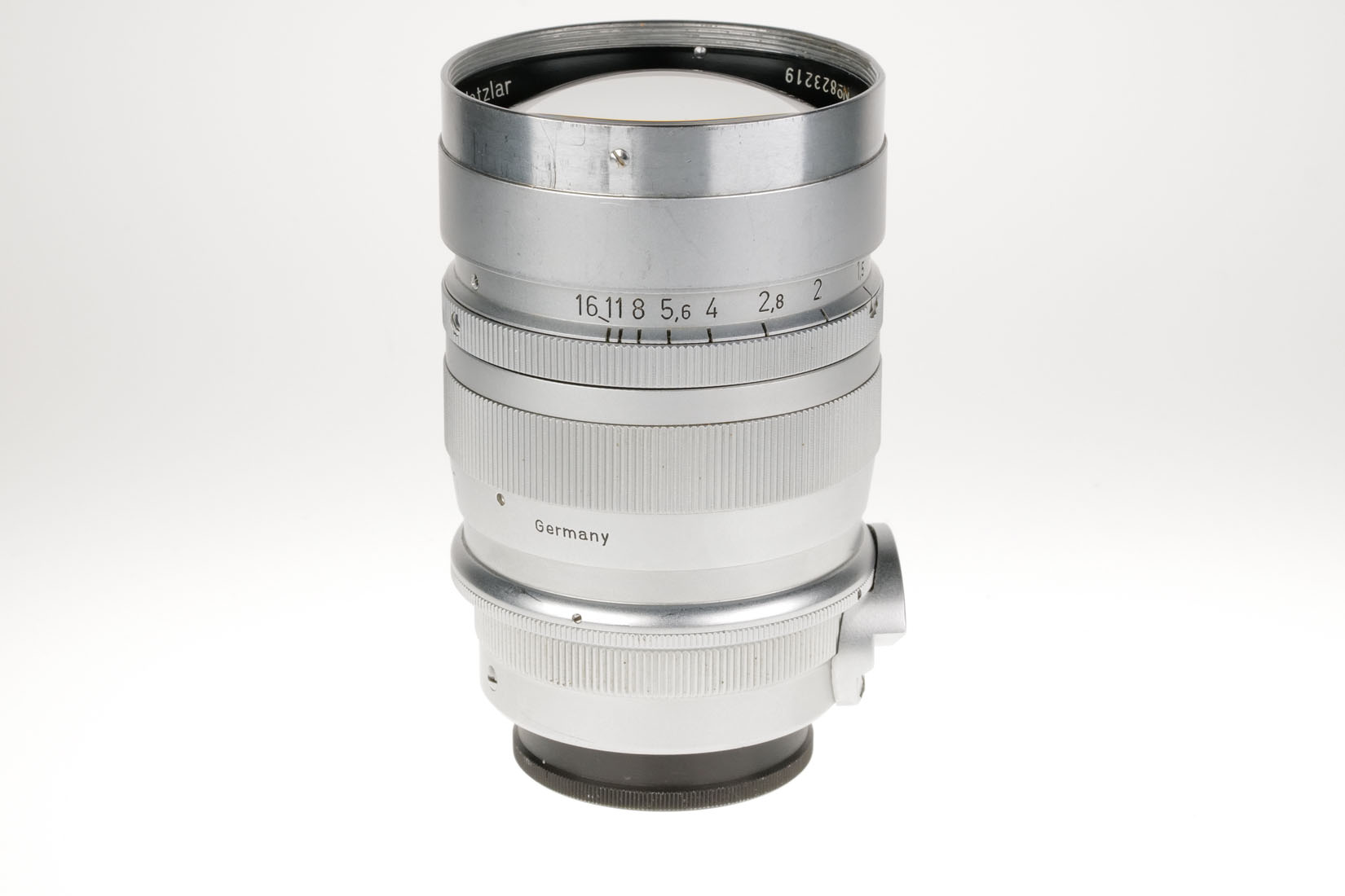 Leica Summarex 1:1,5/8,5cm M39, chrome 