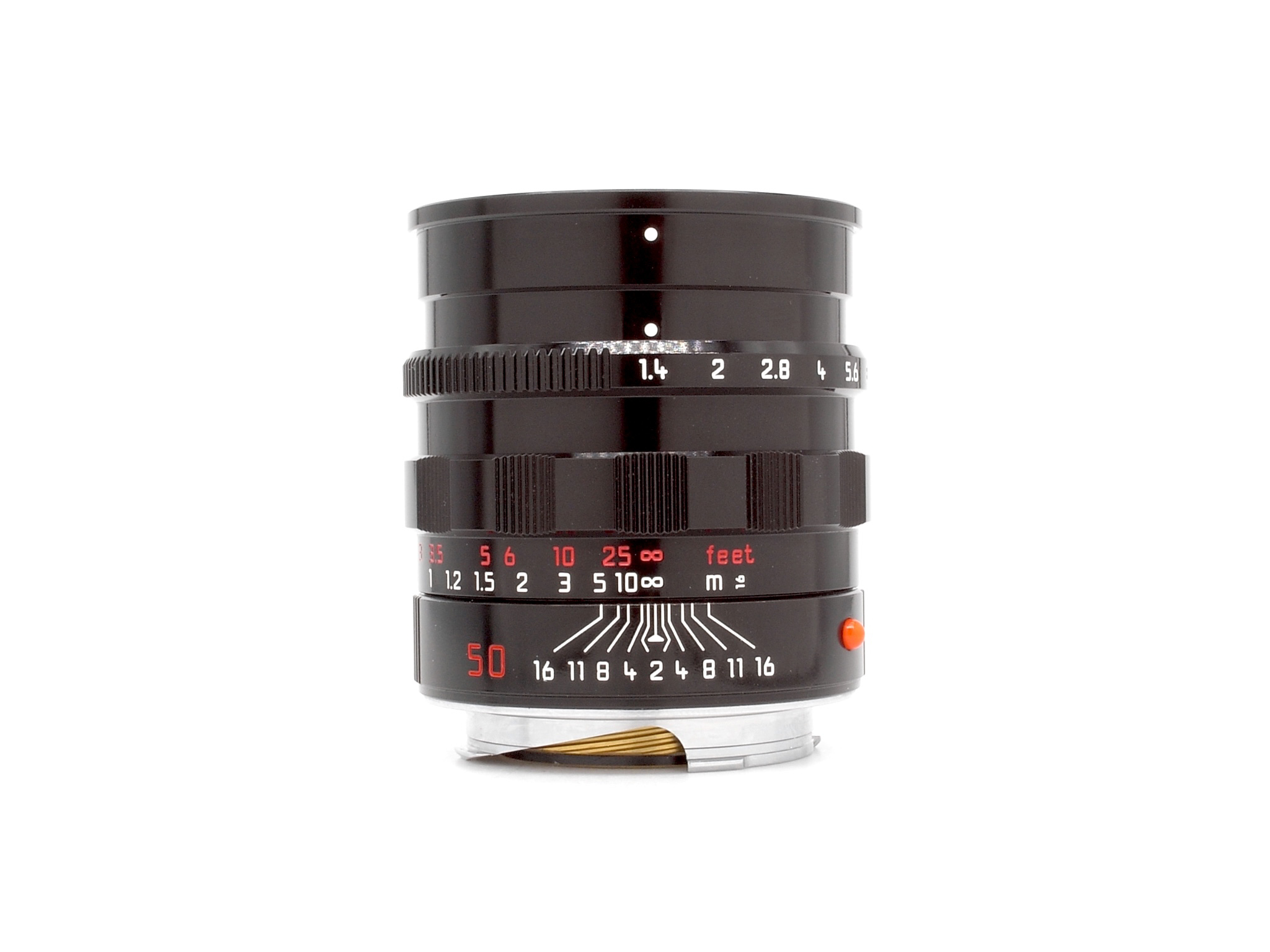 Leica Summilux-M 1,4/50mm schwarz lackiert Millenium