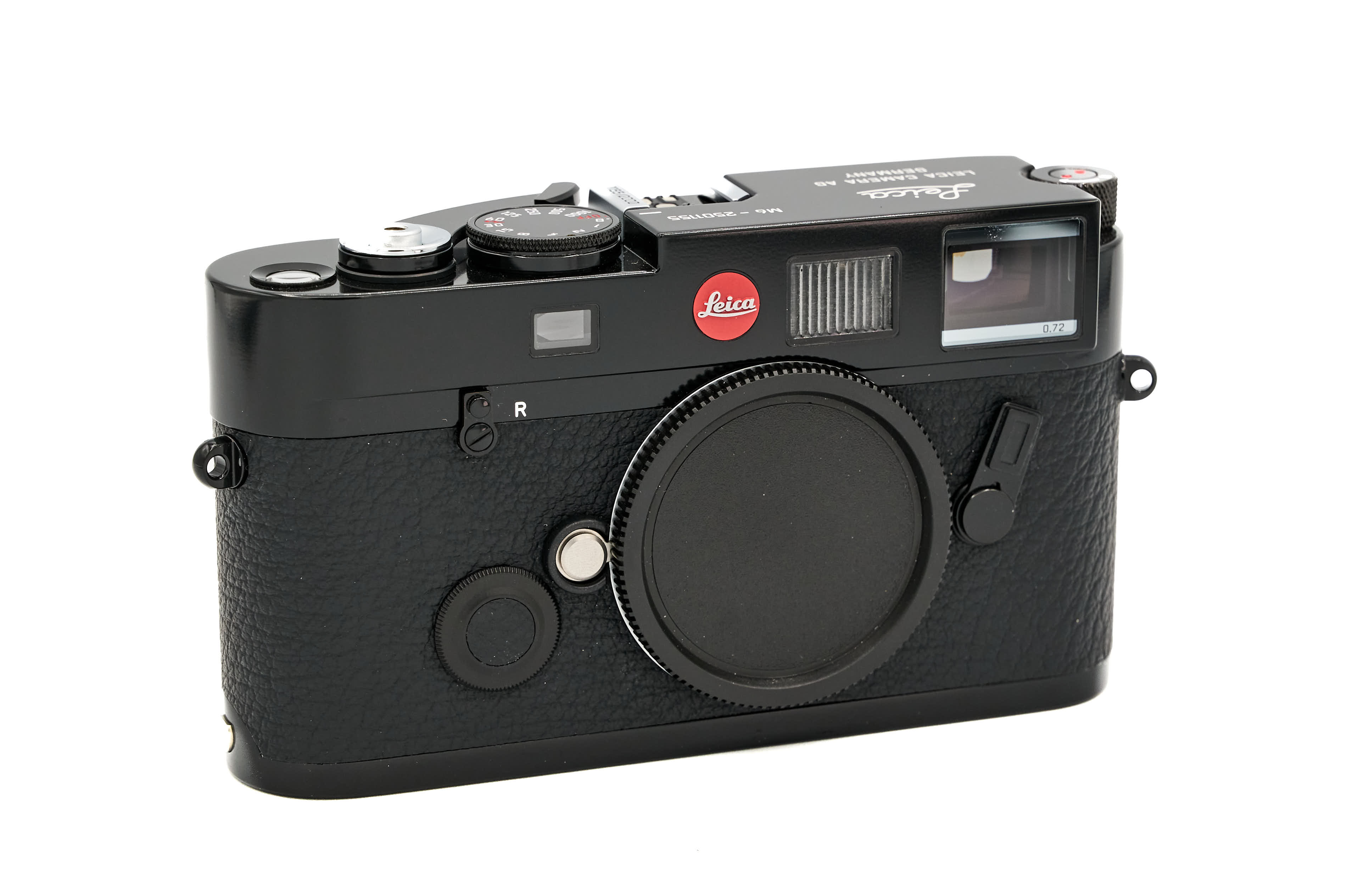 Leica M6 TTL 0.72 black paint Millennium 10442