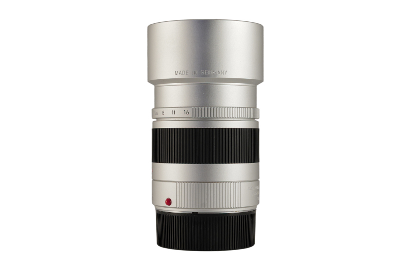 LEICA SUMMARIT-M 1:2.4/90, silver anodized 11685