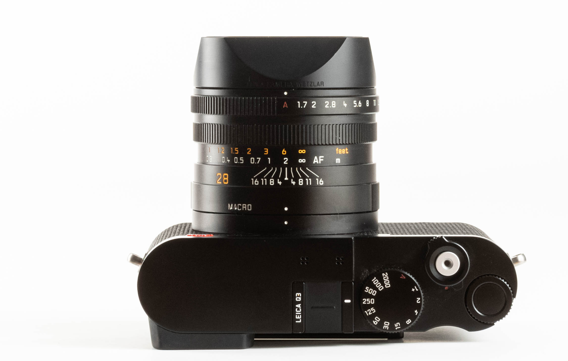 Leica Q3, schwarz lackiert (Version EU/US/CN)