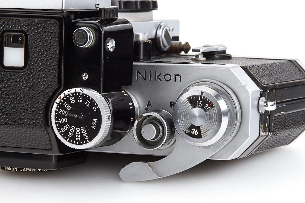 Nikon F chrome "Marty Forscher" version