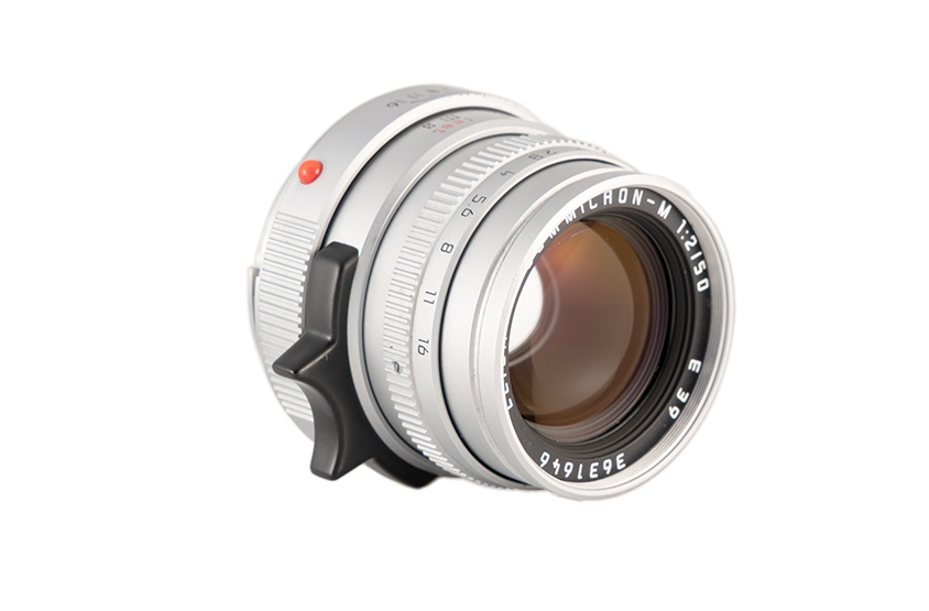 LEICA SUMMICRON-M 2/50 silver chrome finish (IV) DUAL RANGE 11825