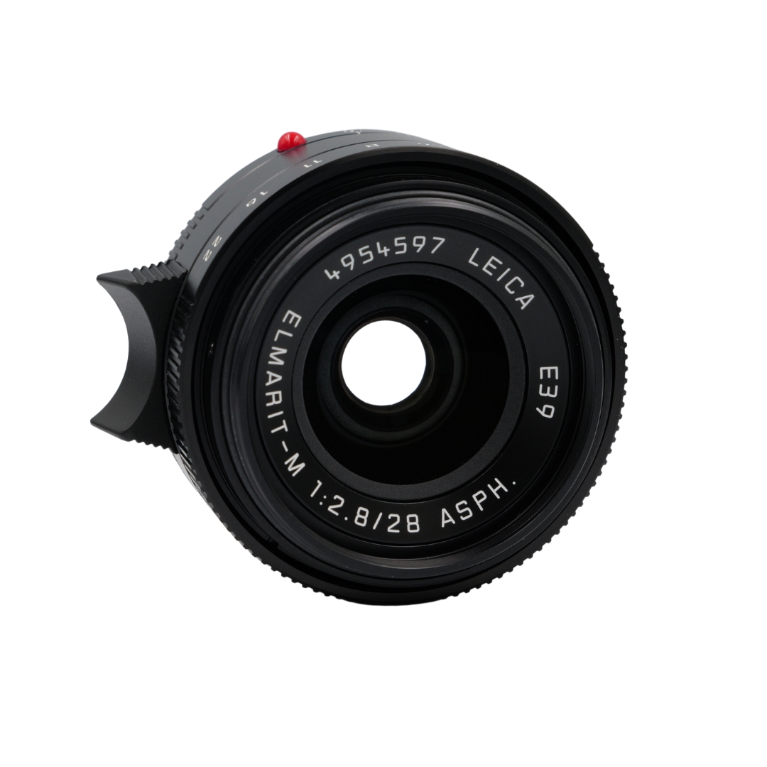 LEICA ELMARIT-M 28mm f/2.8 ASPH., black anodized finish LEICA ELMARIT-M 28mm f/2.8 ASPH., black anodized finish