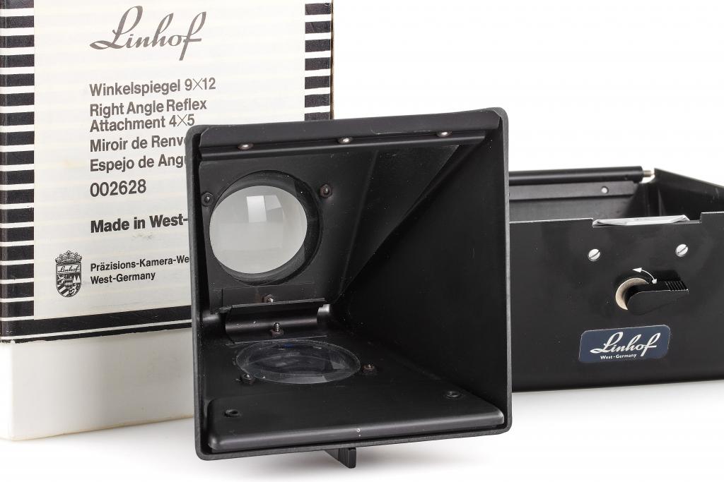 Linhof 002628  Right angle reflex attachement 4x5 Linhof 002628  Right angle reflex attachement 4x5