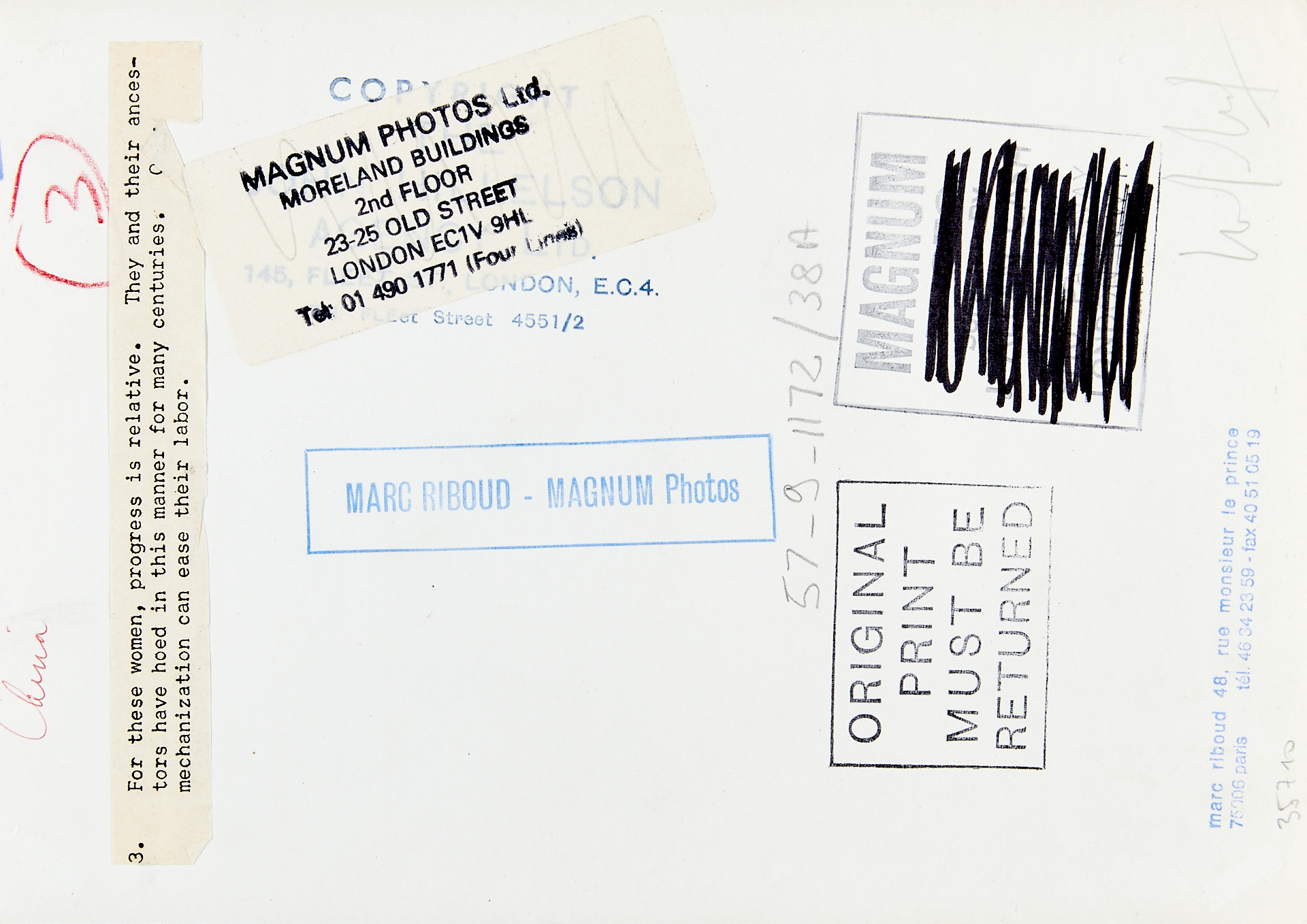 MARC RIBOUD (1923–2016) - Sichuan Province, China 1957 MARC RIBOUD (1923–2016) - Sichuan Province, China 1957