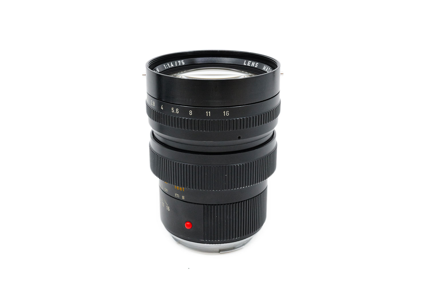 Leica Summilux-M 1.4/75mm V1 Black (11814)