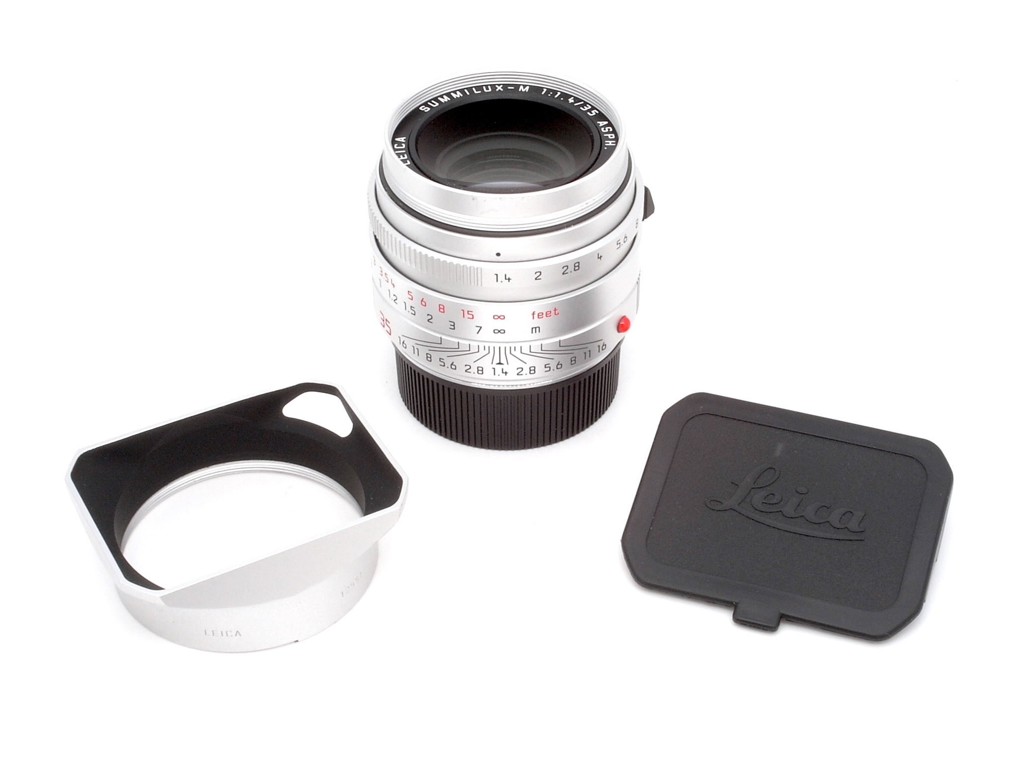 Leica Summilux-M 1.4/35mm ASPH. silver 6Bit