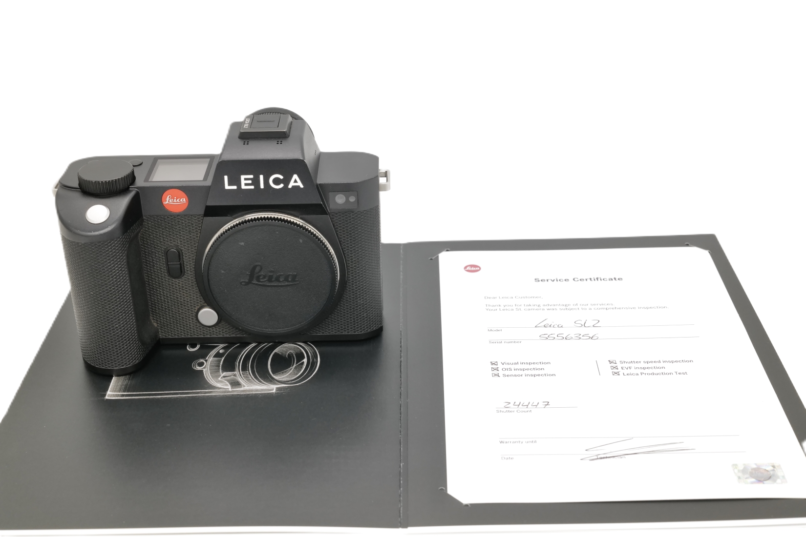 Leica SL2, schwarz, (EU/US/JP)