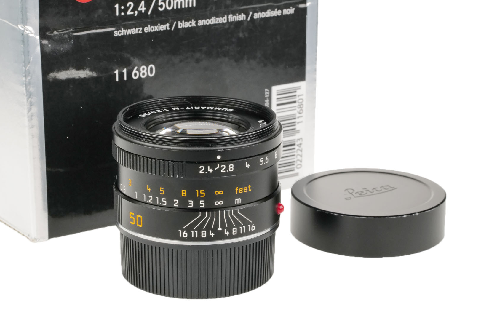 Leica SUMMARIT-M 1:2.4/50mm, black 11680 | Leica Camera Classic