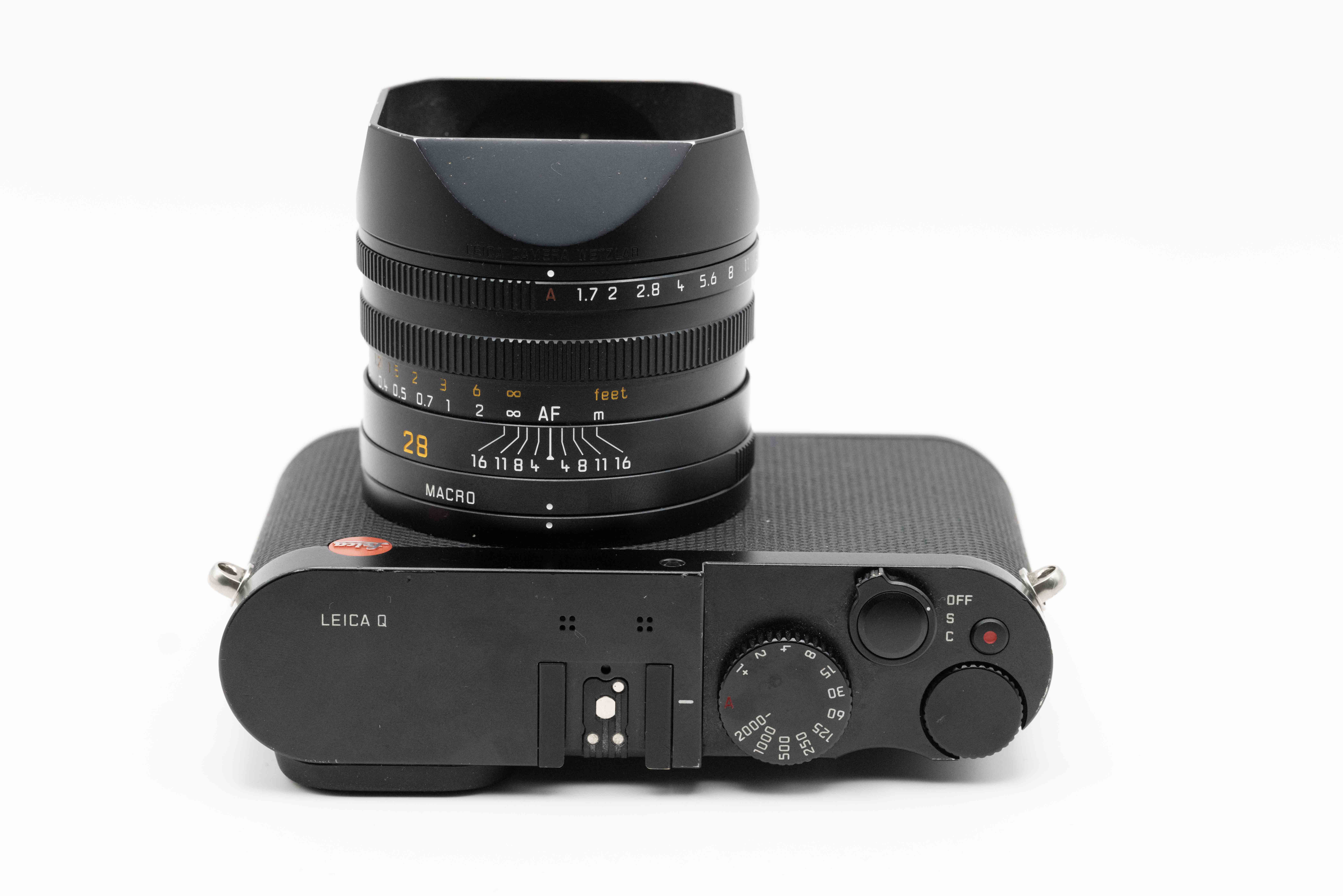 Q (Typ 116), black eloxiert