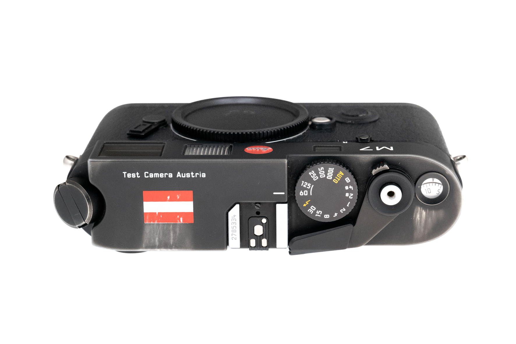 Leica M7 0,72 schwarz, a la Carte "Test Camera Austria" 