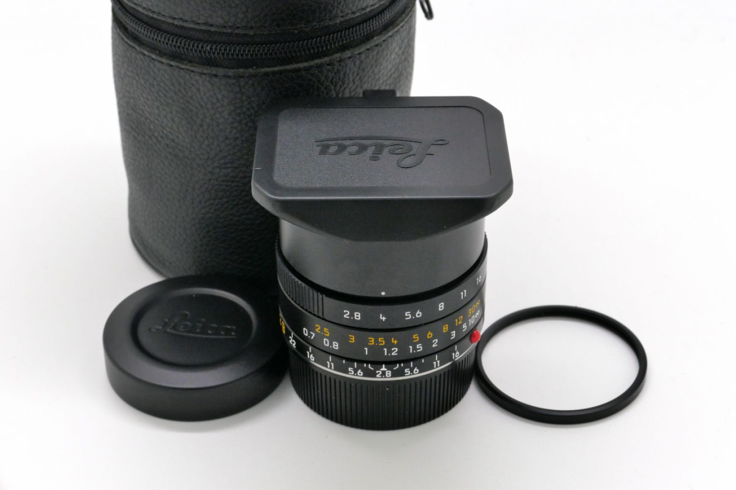 Leica ELMARIT-M 2,8/28mm ASPH., schwarz elox.