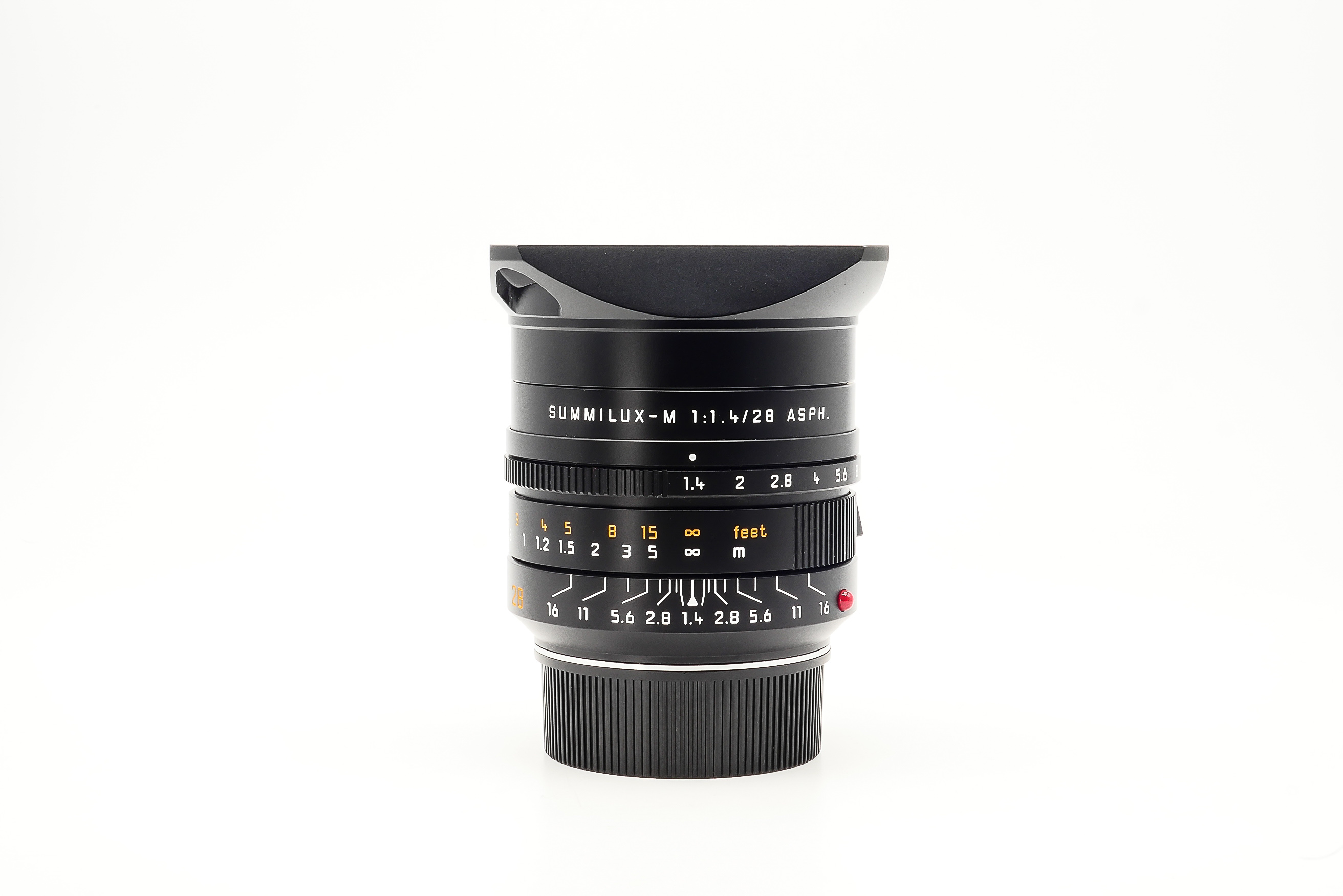 Leica Summilux-M 1,4/28 ASPH. schwarz eloxiert
