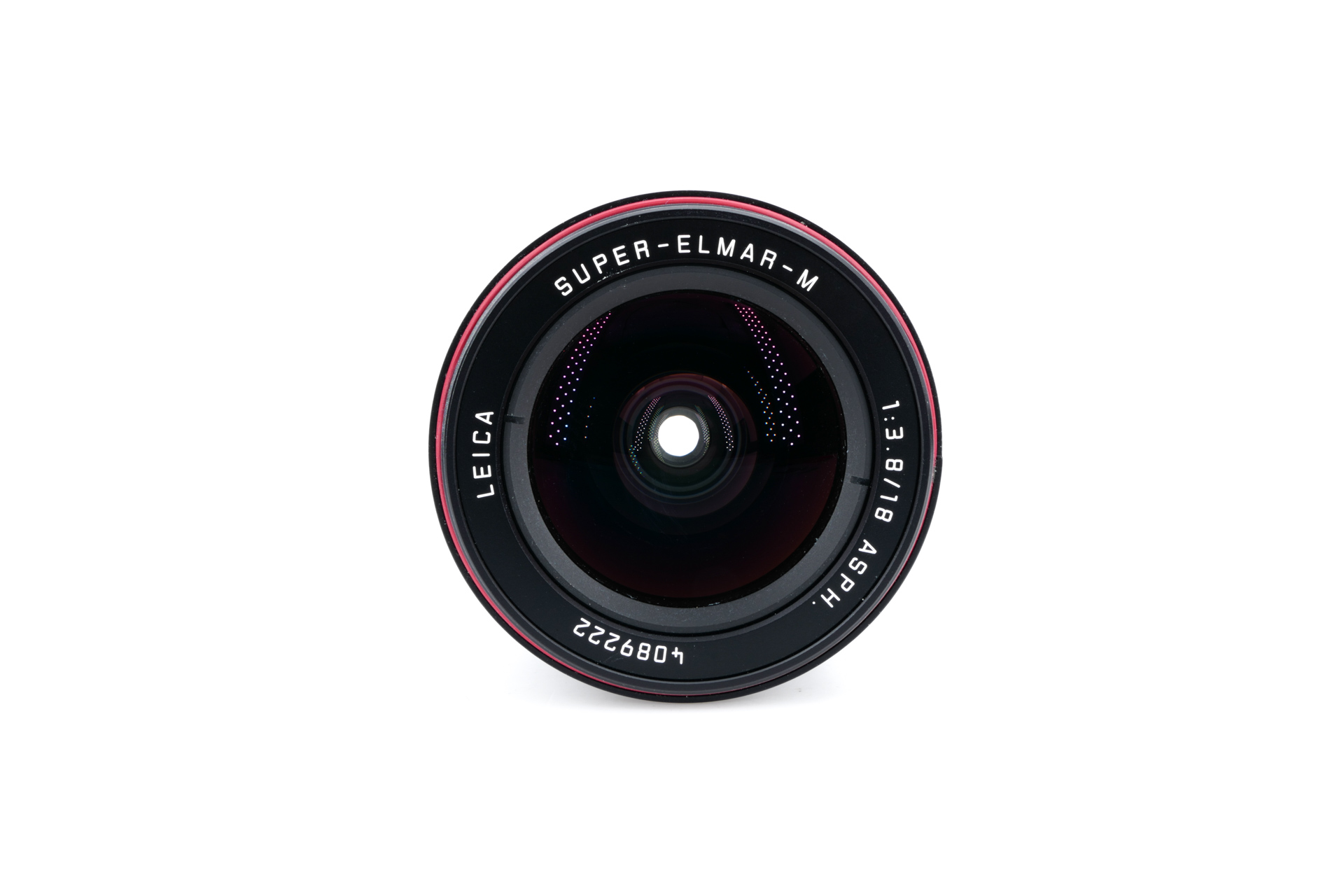 LEICA SUPER-ELMAR-M 3.8/18 ASPH. black anodised with viewfinder 18mm