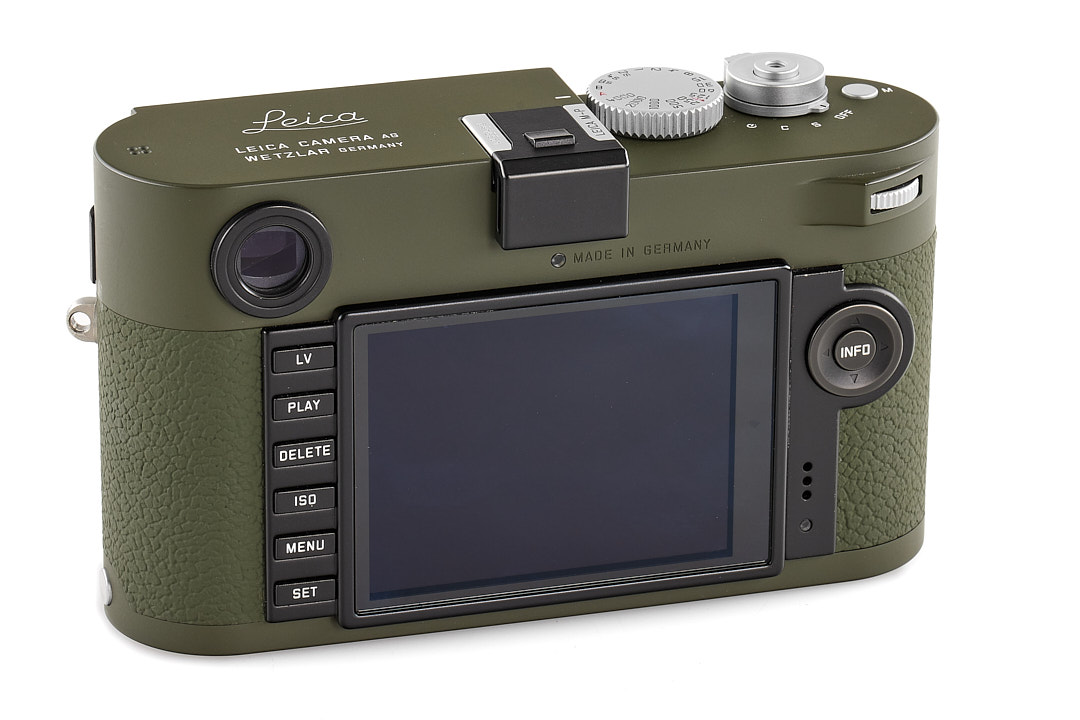 Leica M-P 240 Safari olive Set w. 2/35 silber (10933)
