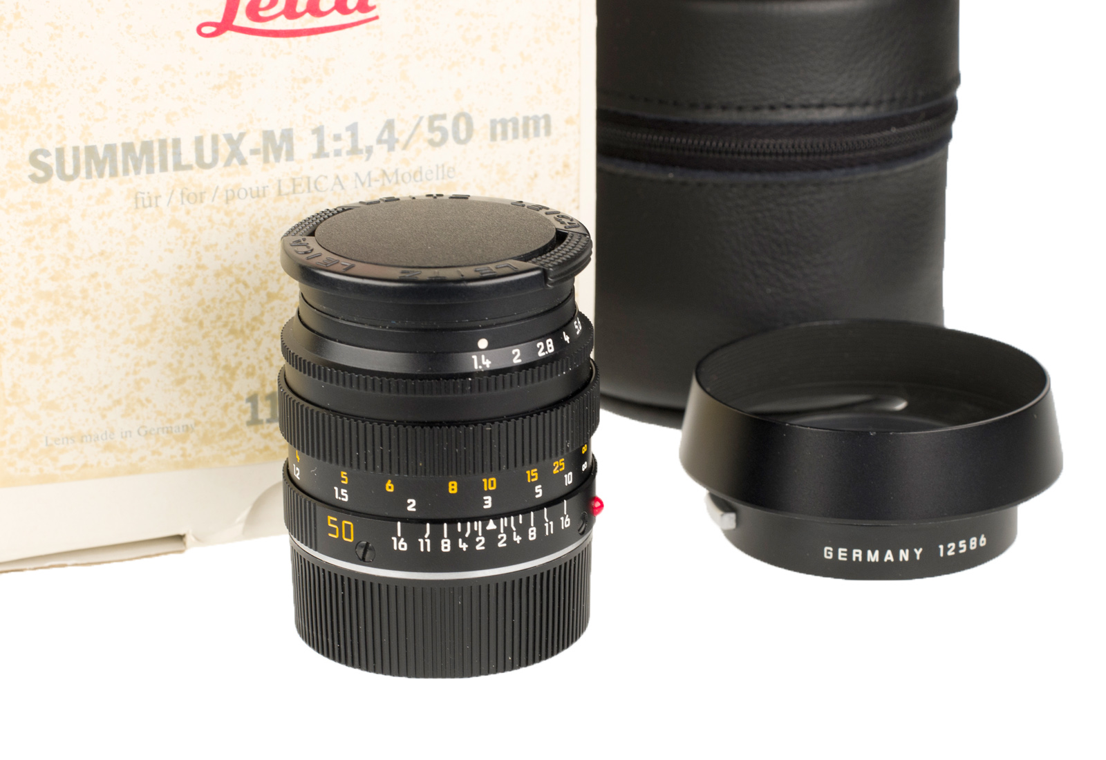 Leica Summilux-M 1:1,4/50mm II, schwarz 11114
