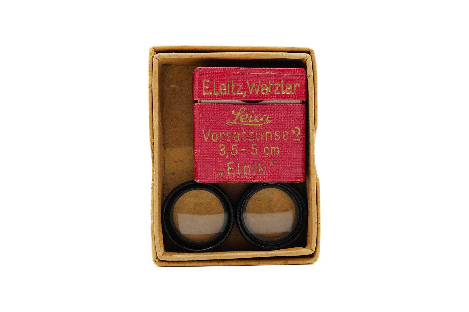 Leica macro lens attachment set (ELPRO/ELPIK/ELPET) for Elmar 3.5/50mm