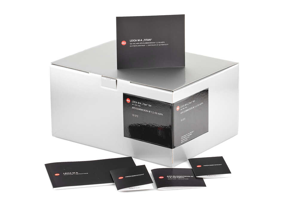 Leica M-A 10372 'Titan' set