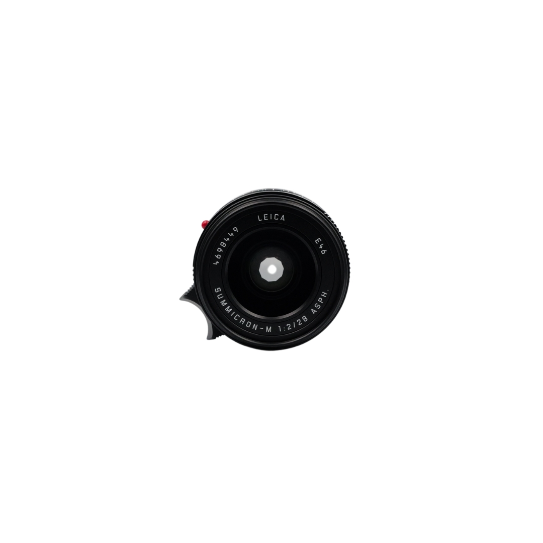 LEICA SUMMICRON-M 28mm f/2 ASPH.,black anodized finish