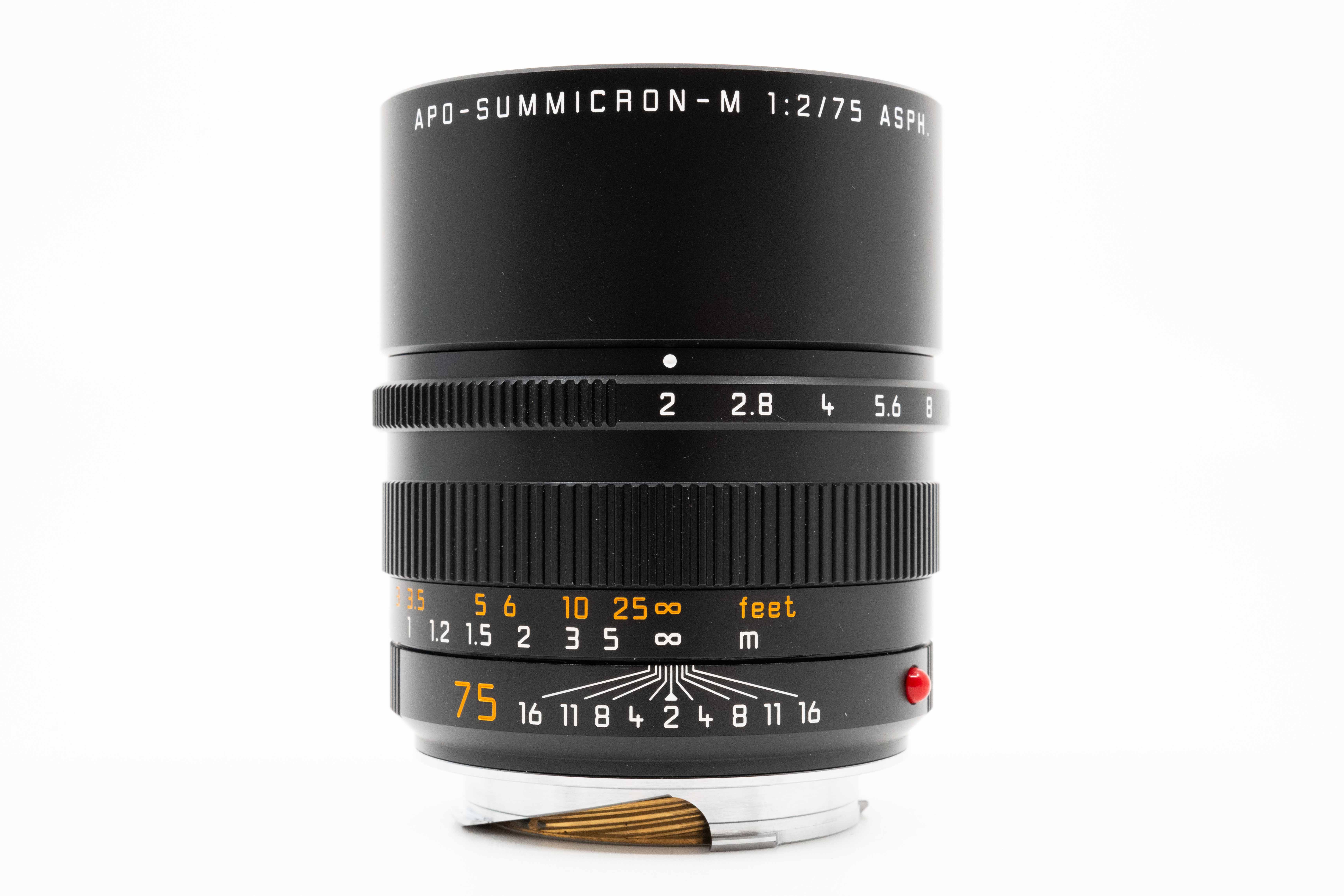 Leica Apo-Summicron-M 2/75 ASPH., nero (11637)