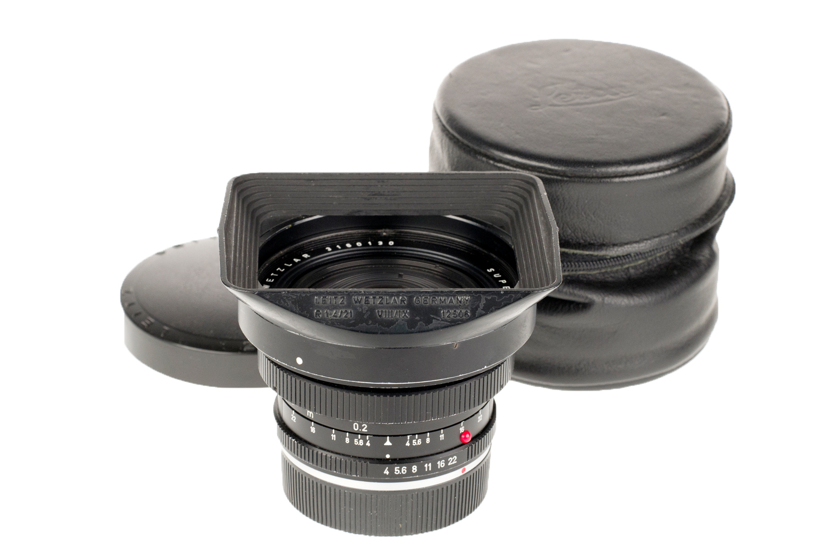 Leica Super-Angulon-R 1:4/21mm, black 11813 