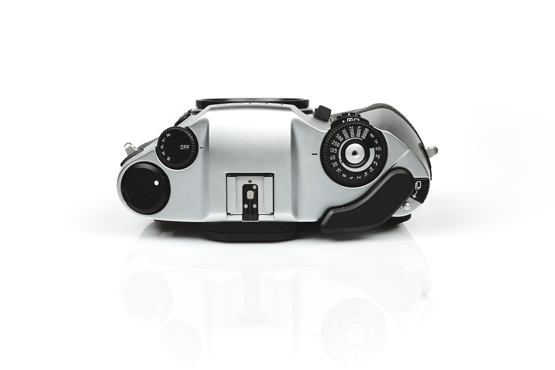 Leica R8, silbern verchromt