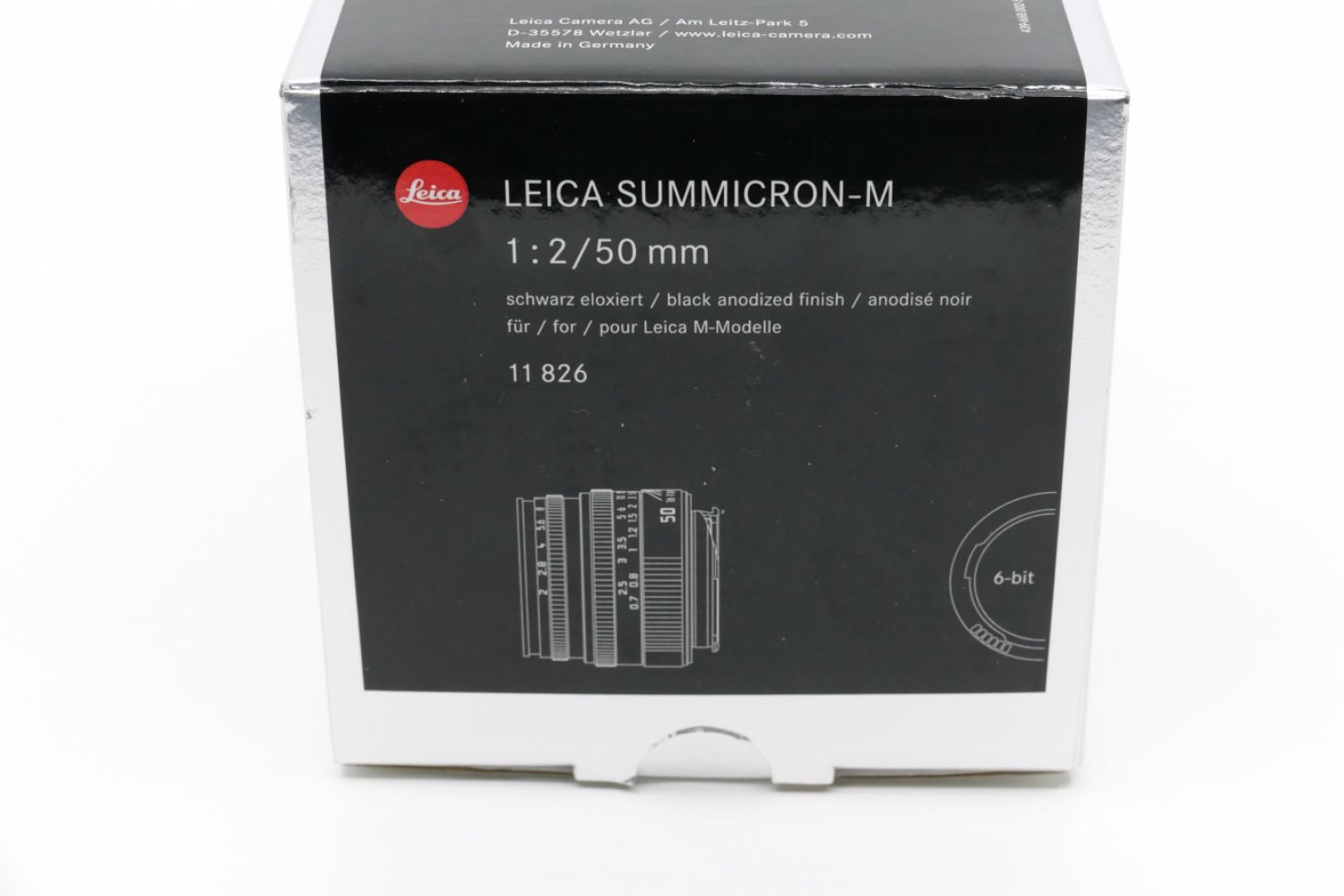 Leica SUMMICRON-M 2/50mm V5, black