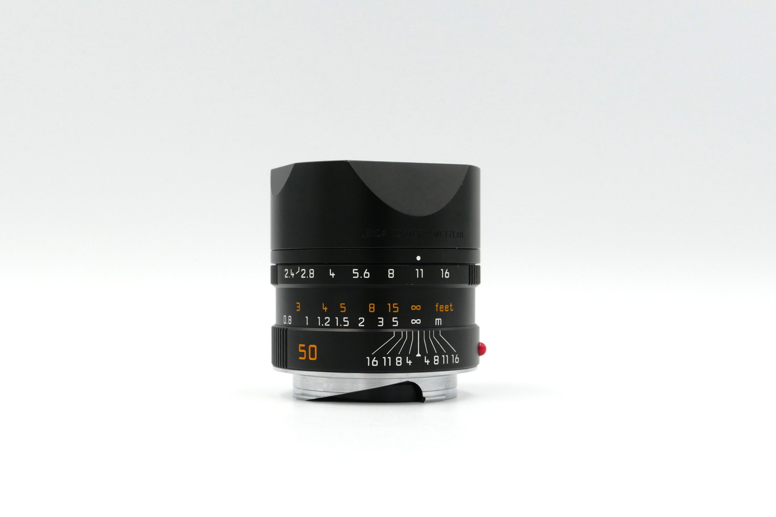 Leica Summarit-M f 2.4 50 mm, Black
