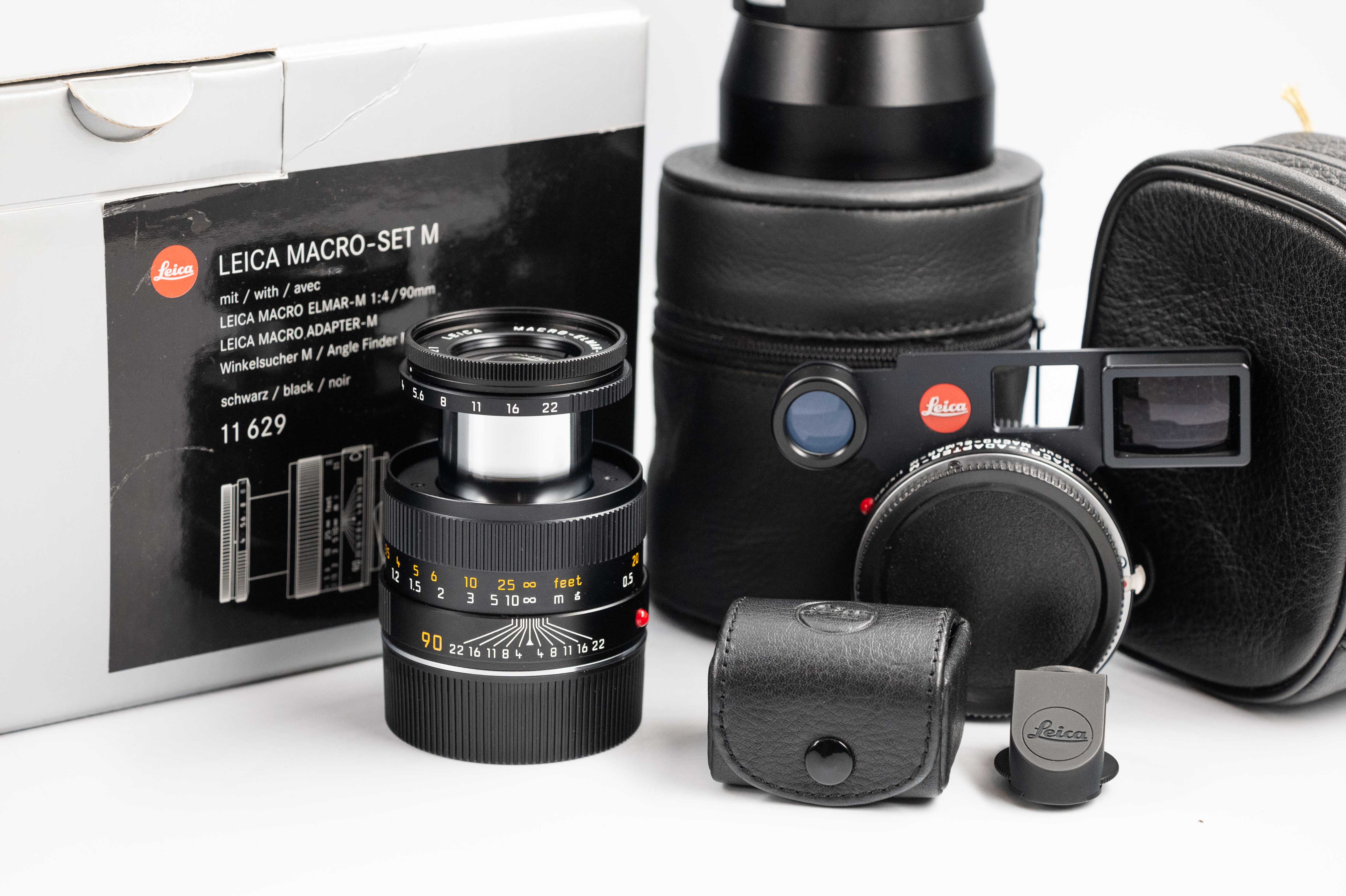 Leica Elmar-M 90mm f/4 Macro V1 macro kit 11629