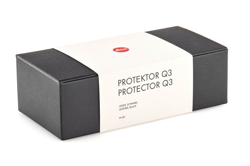 Leica 19651 protector f. Leica Q3, black - like new with 1 year of guarantee