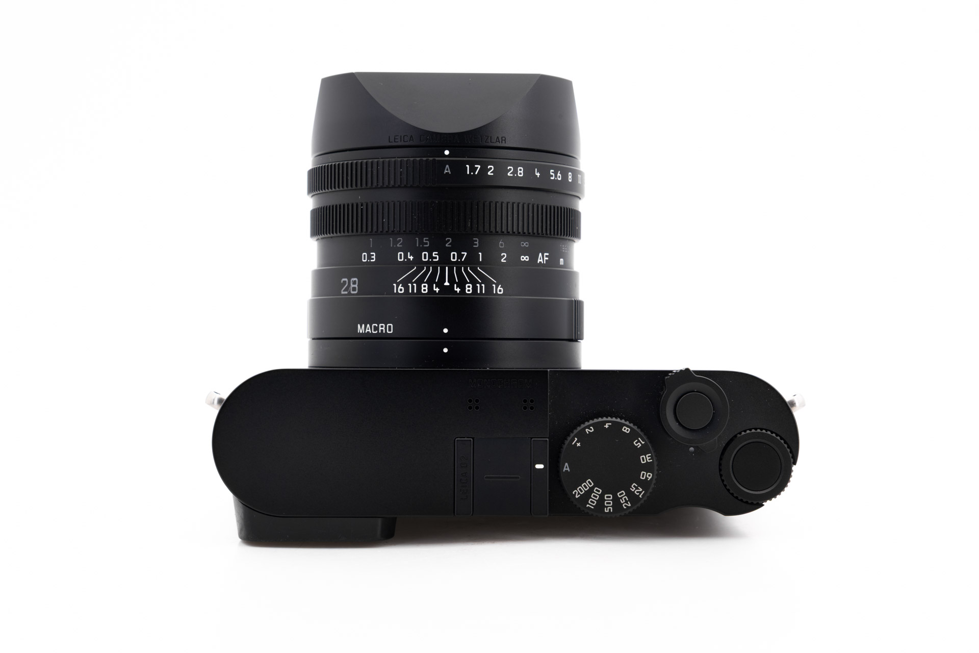 LEICA Q2 Monochrom, black, EU/US/JP version
