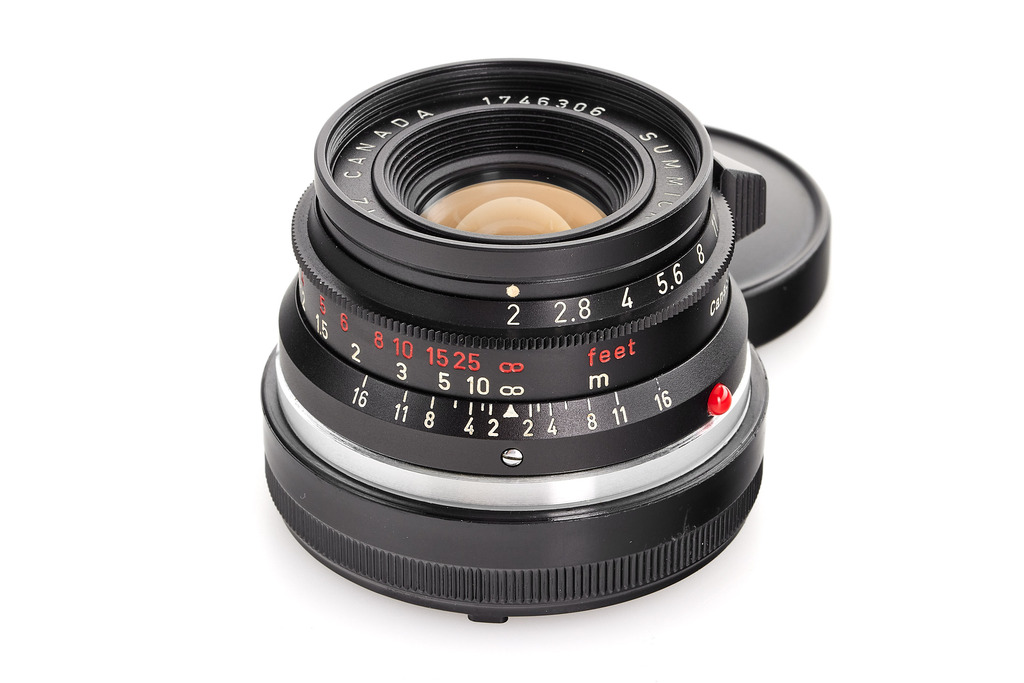 Leica Summicron 11308 8-element 2/35mm Black