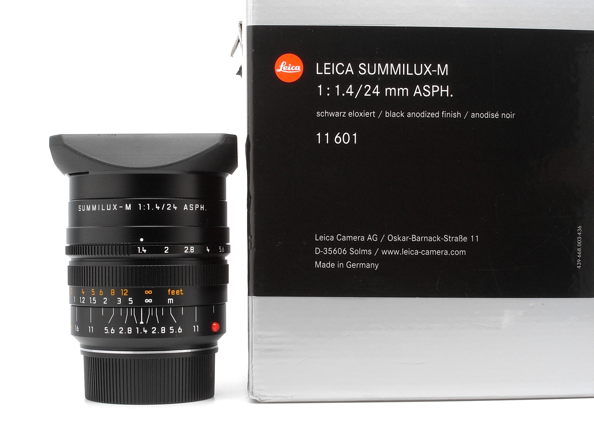 Leica Summilux-M 1.4/24mm ASPH. black 6Bit